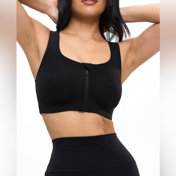 Buff Bunny High Impact Zip Sports Bra Size Small C-DD Cups - Picture 1 of 8